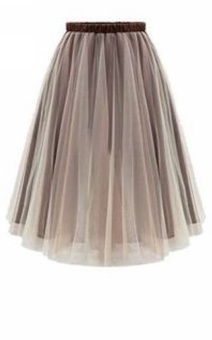 F2495 Layered Maxi Mesh Tulle Petticoat Tutu Skirts